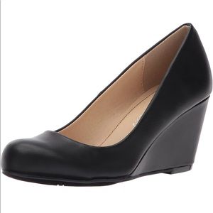 Brand new wedge pumps